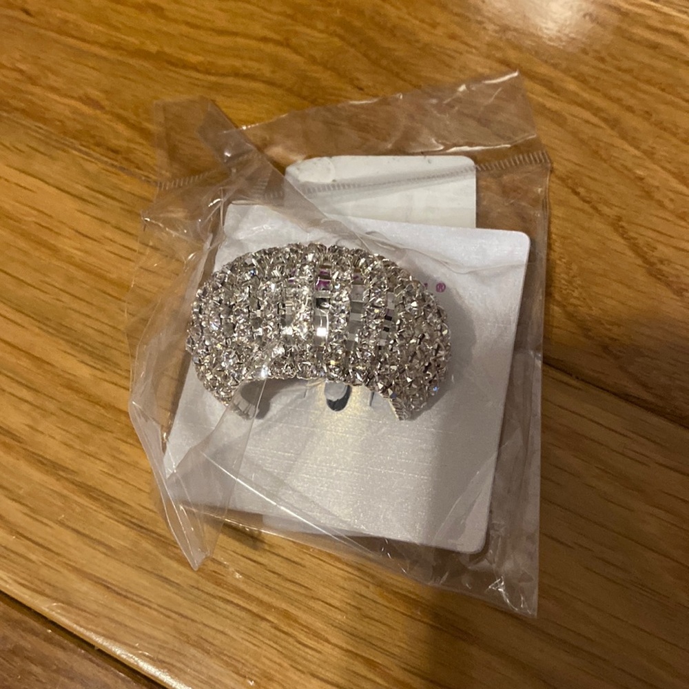 Rhinestone hair tie